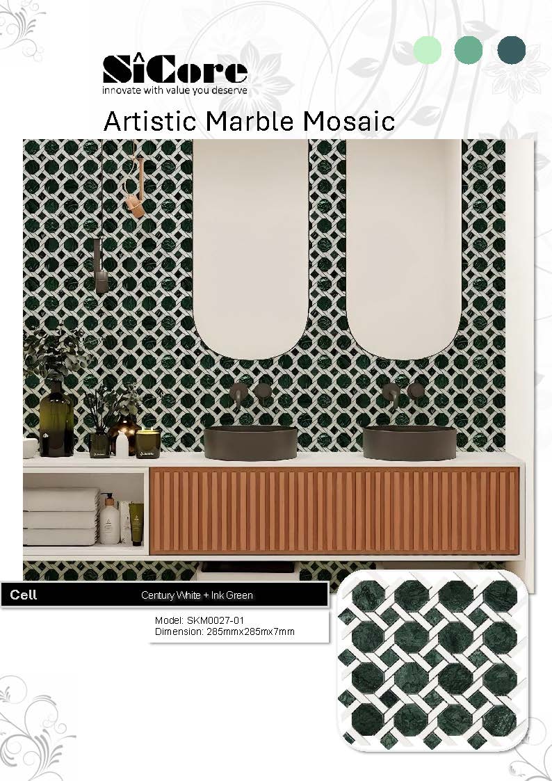 Artistic Marble Mosaic - Cell