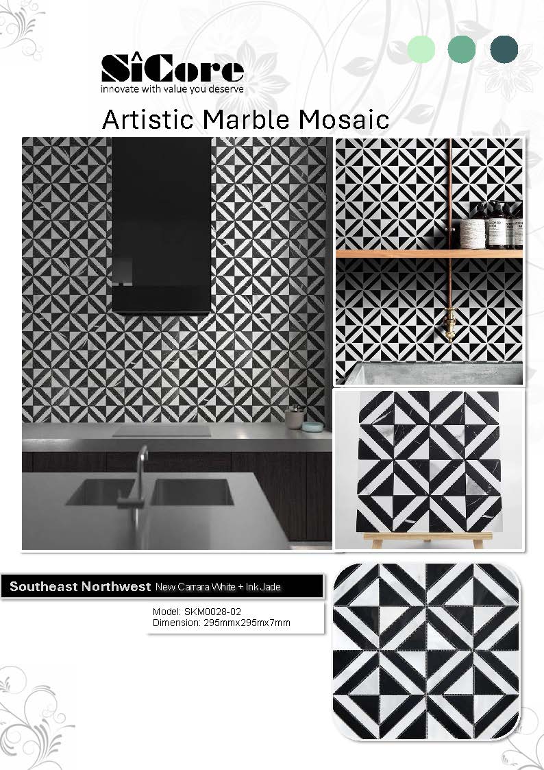 Artistic Marble Mosaic - Southeast Northwest