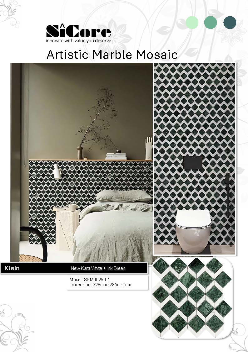 Artistic Marble Mosaic - Klein