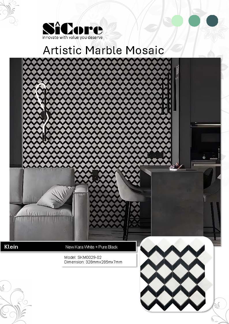 Artistic Marble Mosaic - Klein