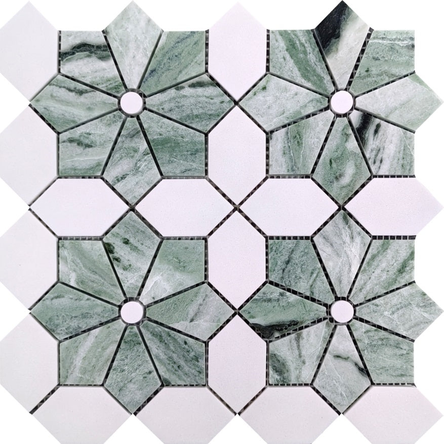 Artistic Marble Mosaic - Gesang Flower