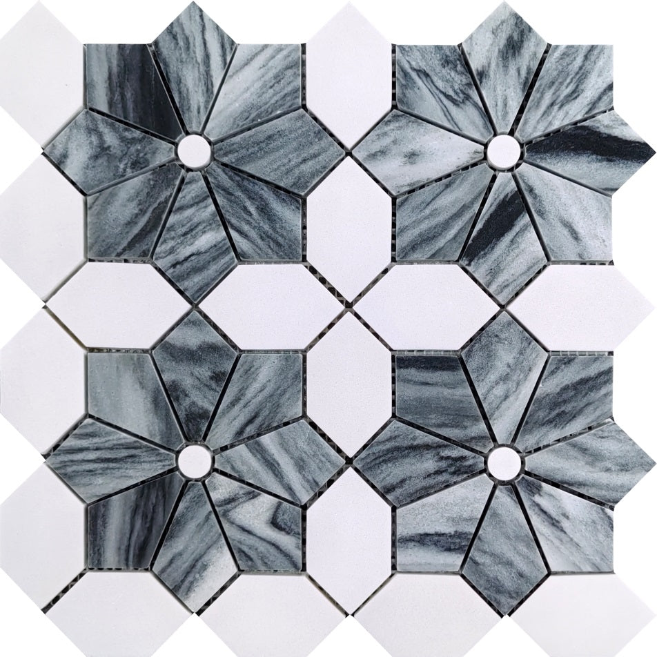 Artistic Marble Mosaic - Gesang Flower