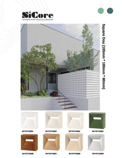 Artistic-Bricks: Square Dou