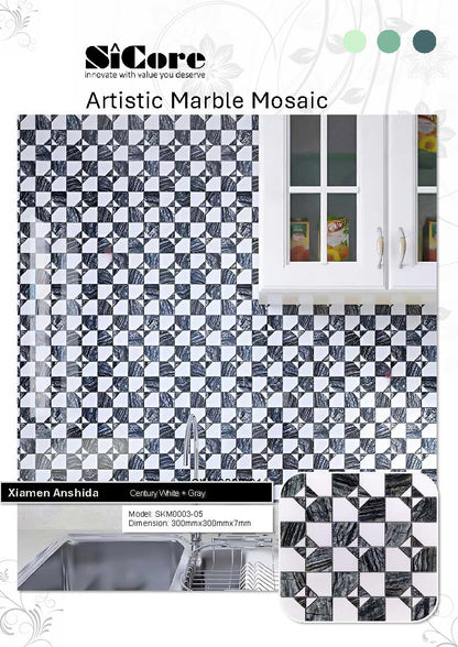 Artistic Marble Mosaic - Xiamen Anshida