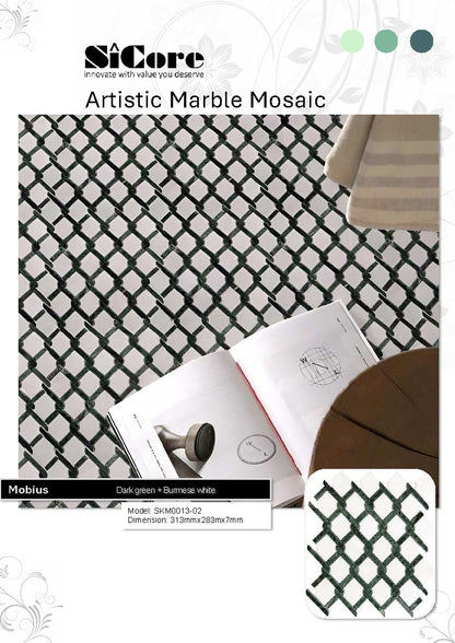 Artistic Marble Mosaic - Mobius
