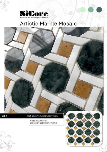 Artistic Marble Mosaic - Cell