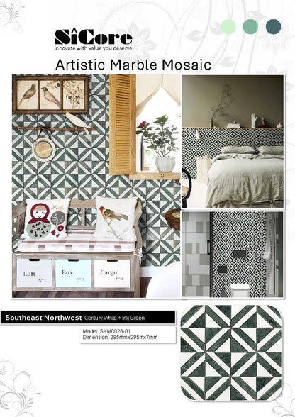 Artistic Marble Mosaic - Southeast Northwest