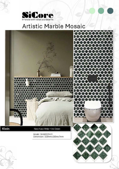 Artistic Marble Mosaic - Klein