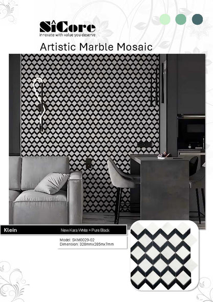 Artistic Marble Mosaic - Klein