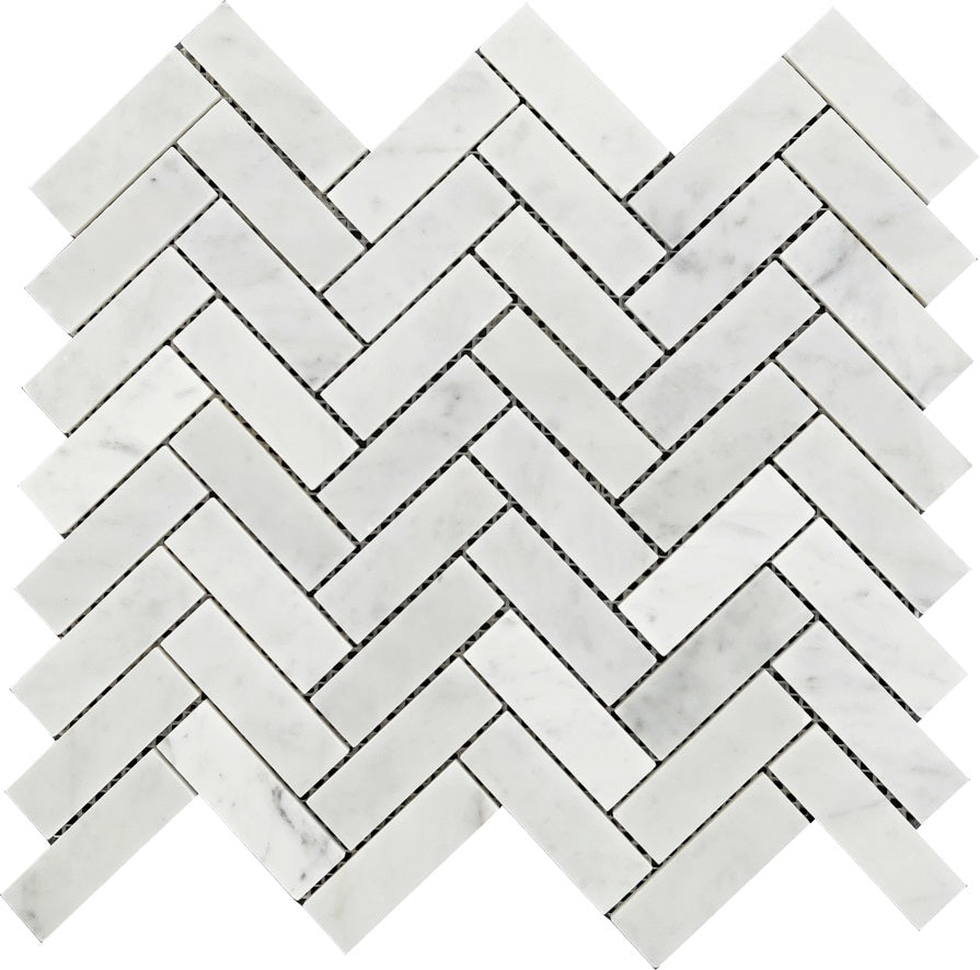Artistic Marble Mosaic - Herringbone