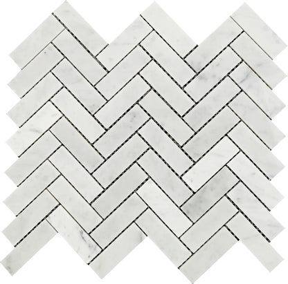 Artistic Marble Mosaic - Herringbone